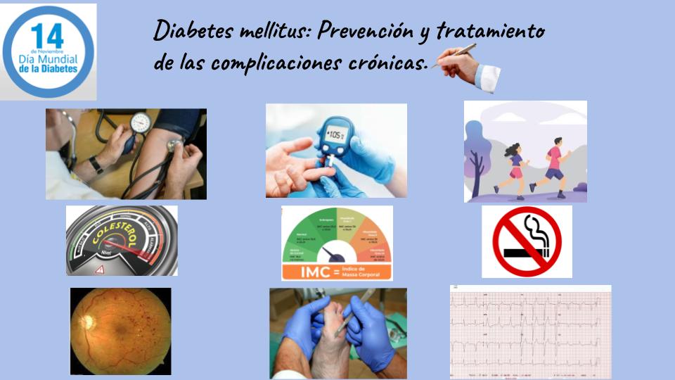 diabetes mellitus glucemia colesterol hipertensión sobrepeso tabaquismo