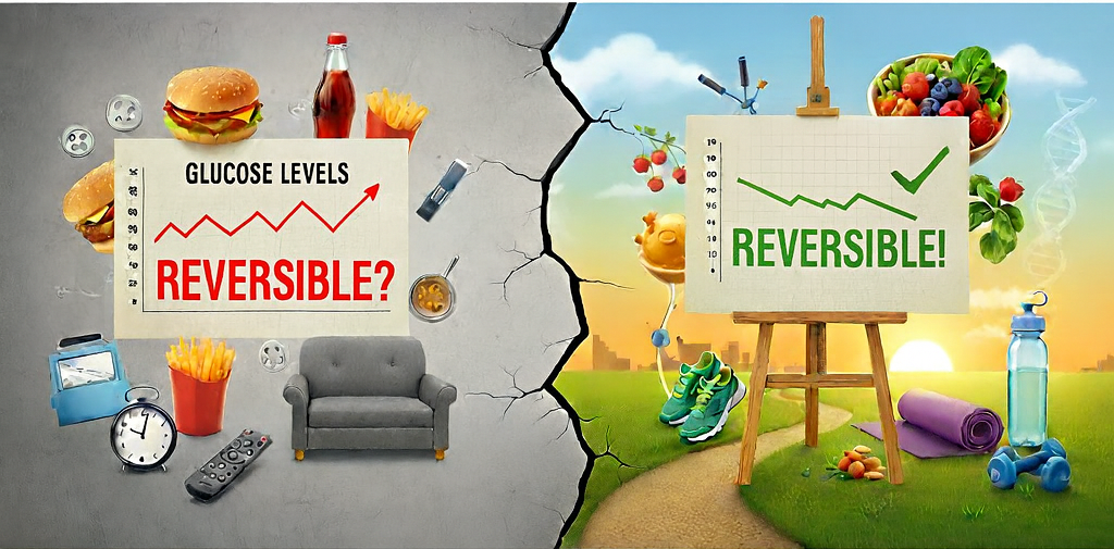 La diabetes mellitus tipo 2 puede ser reversible.