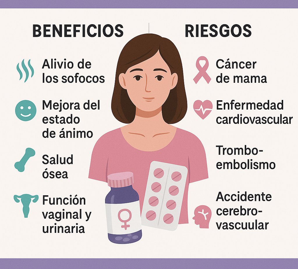 terapia hormonal sustitutoria mujer menopausia