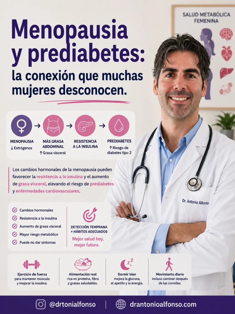 menopausia prediabetes